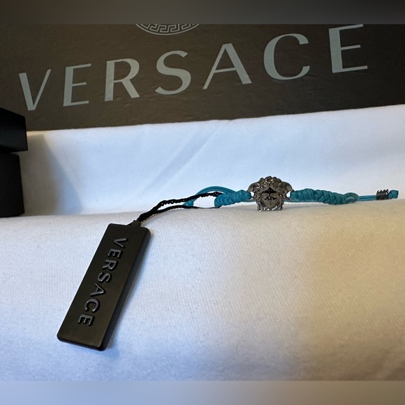 Versace Medusa String Bracelet NEW (AUTHENTIC) - Picture 2 of 11